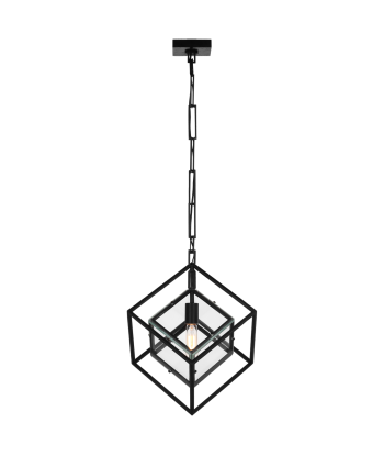 Pendant Cubed Medium Aged Iron Venez acheter