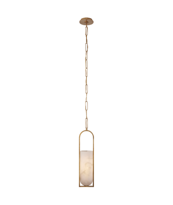 Melange Pendant Light Elongated Small Brass vous aussi creer 