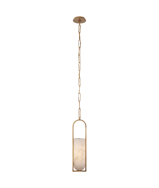 Melange Pendant Light Elongated Small Brass vous aussi creer 