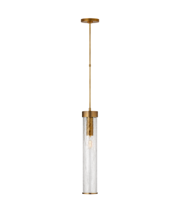 Long Brass Link Pendant la livraison gratuite