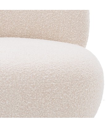 Bouclé Cream Clément Armchair d'Europe débarque