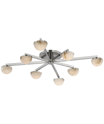 Pedra Large Nickel Ceiling Light livraison et retour toujours gratuits