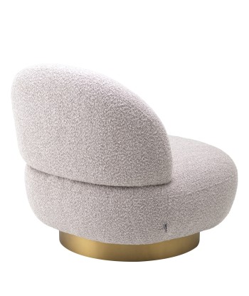 Bouclé Gray Clément Armchair 2024