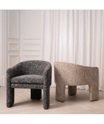 Mademoiselle Beige Pebbles Armchair Par le système avancé 