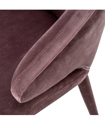 Cardinale Dining Room Chair in Taupe Roche Velvet Pour