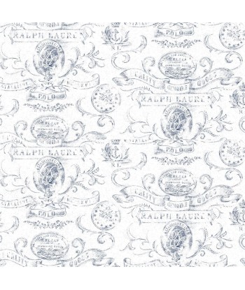 RL Gunnison Hopsack Fabric - Porcelain français