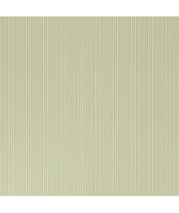 RL Halewood Ticking Stripe Fabric - Celadon basket pas cher