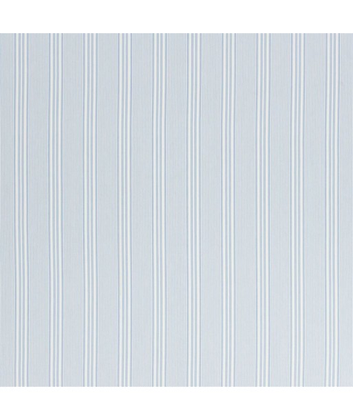 RL Halewood Ticking Stripe Fabric - Light Blue france