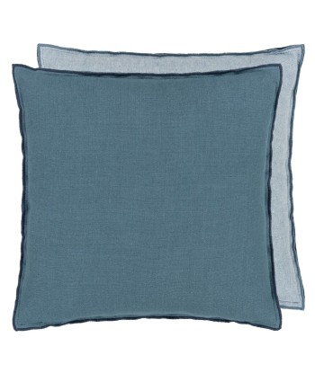 DG Brera Lino Midnight &amp Chambray Cushion 2024