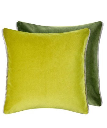 DG Velvet Cushion Varese Lime pas cheres