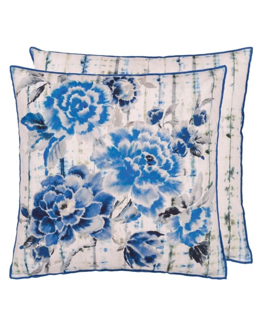 DG Kyoto Flower Indigo Cushion 50% de réduction en Octobre 2024